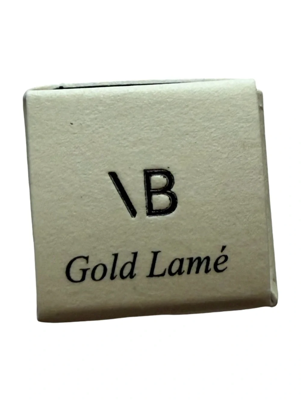 Victoria Beckham NIB Satin Kajal Jewel Liner Gold Lamé